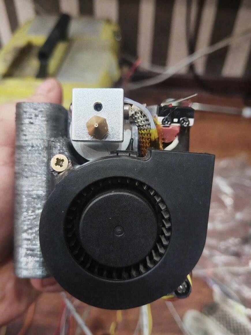 FlyingBear p905 директ (титан, Хотенд для Kingroon kp3 аналог e3d v6.)