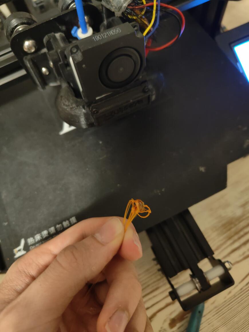 Проблема с экструзией ender 3 pro