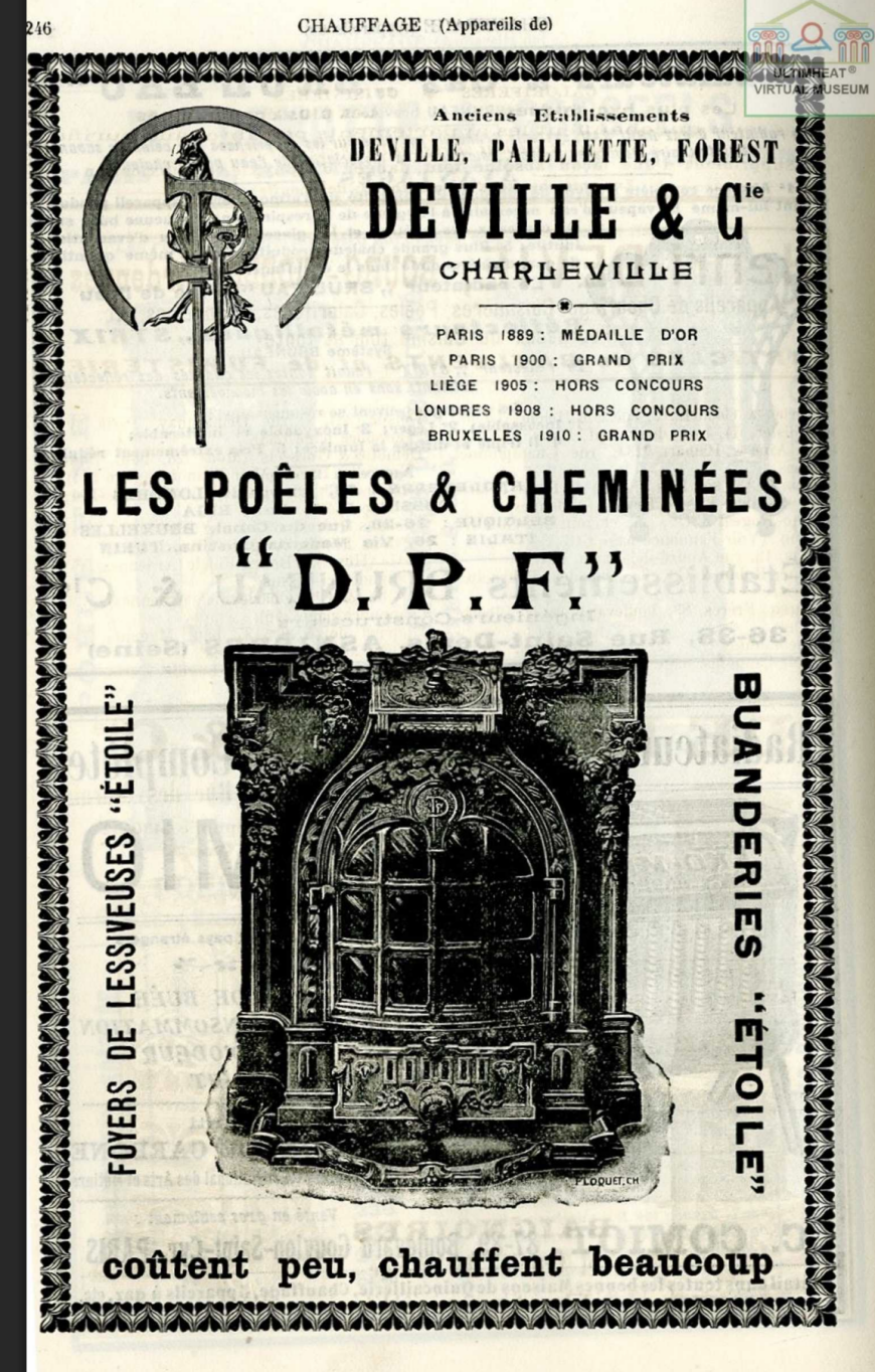 Мой миниатюрный камин Deville & Cie D.P.F. 600 Мой миниатюрный камин Deville & Cie D.P.F. 600