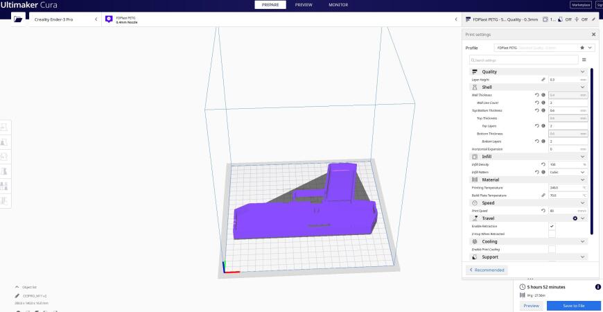 FlyingBear 5 vs Ender 3 Pro - скорость печати FlyingBear 5 vs Ender 3 Pro - скорость печати