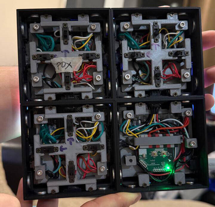 Модульные пиксельные экраны PIXBOX, часть 8: внутреннее устройство модулей