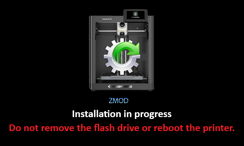 FLASHFORGE + zmod - первые шаги