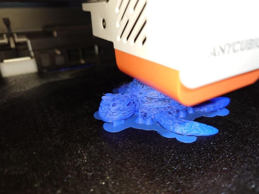 Дефект печати Anycubic Kobra S1