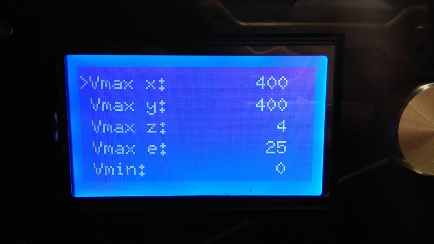 помогите разобраться с настройкой шагов на мм. Anet A6