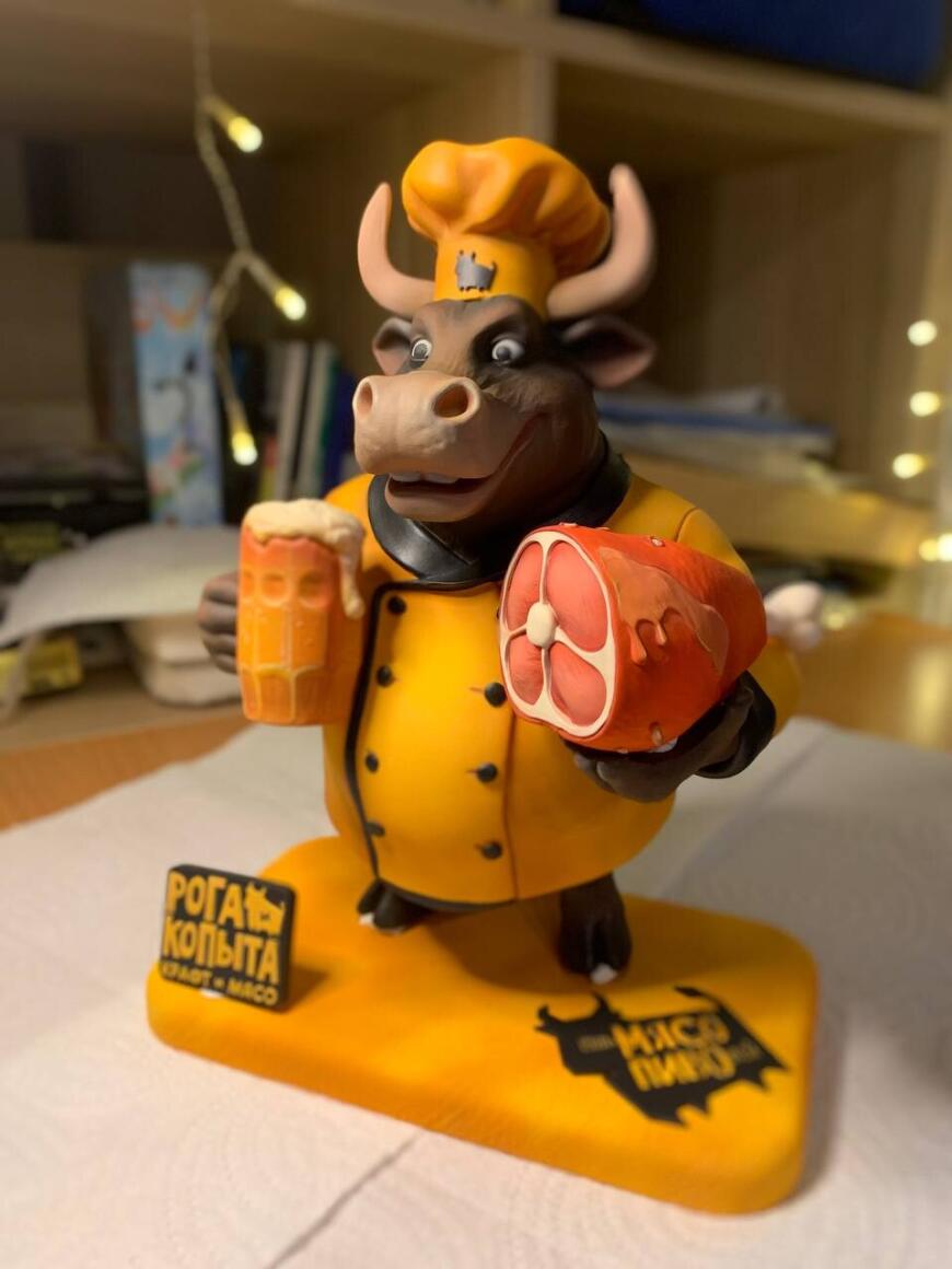 Как я быка распечатал.