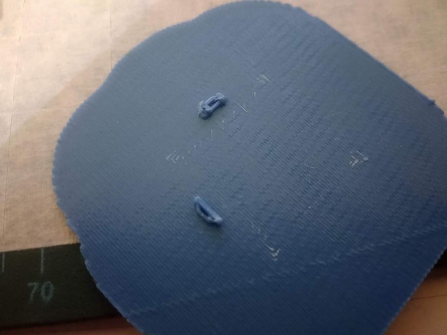 Плохое качество первого слоя модели (Дна)