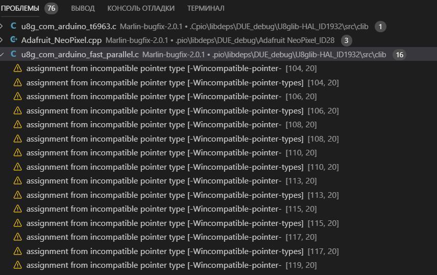 RepRapDiscount SmartController, Platformio. Не заводится.