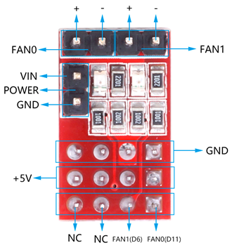 Как переназначить пин-охлаждения(FAN0) модели на D11 или D6? Marlin- Ramps 1.4 (MOTHERBOARD BOARD_RAMPS_14_EEB)