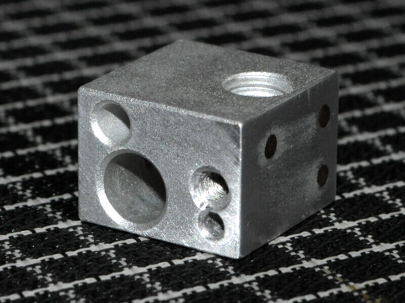 Впрессовка медных стержней в алюминиевый кубик V5. Будет ли лучше?