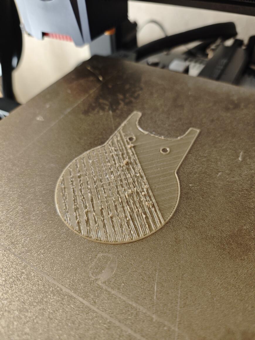 Проблема при печати второго слоя Petg
