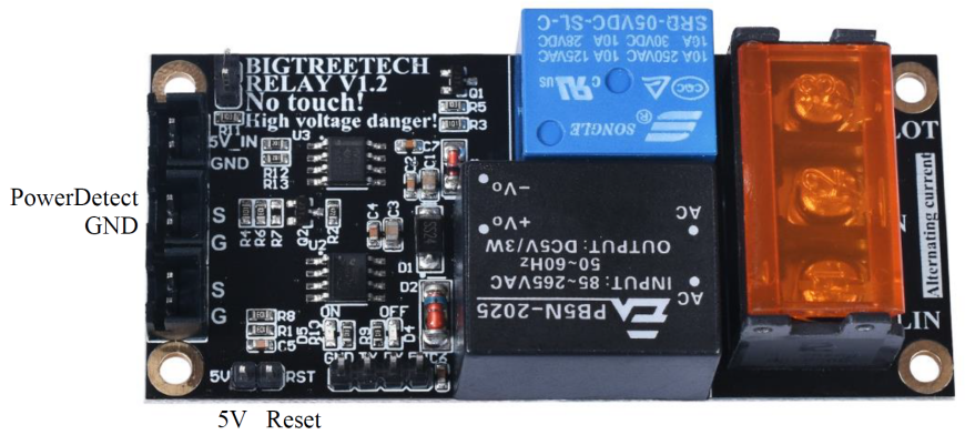 Дистанционное управление питанием 3D-принтера. Настройка Klipper и BTT Relay