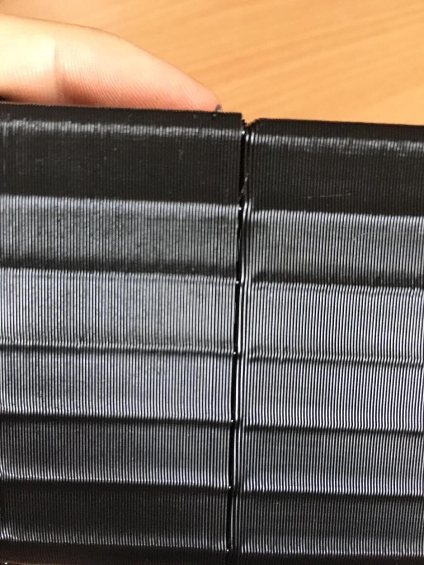 Печать PETG Смещение рядов