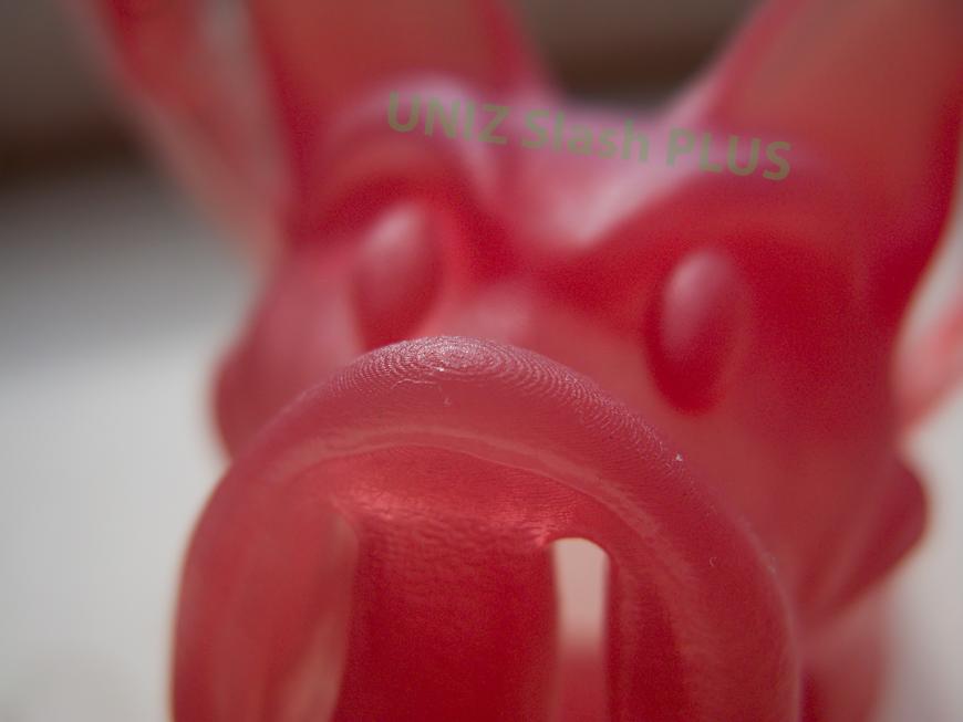 Свинка-копилка из розового стоматологического на UNIZ Slash PLUS