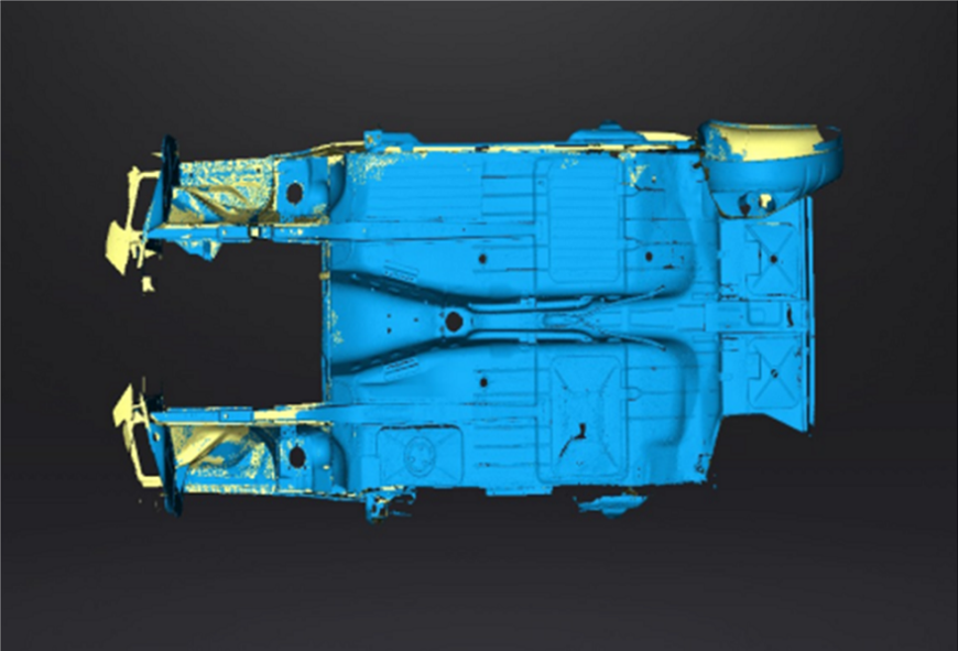 3D-сканер EinScan Pro 2X в автомобильной реставрации
