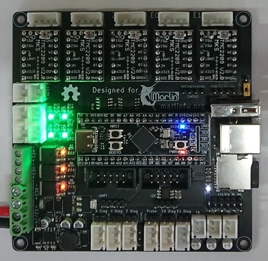 Управляющая плата на STM32F401CCU6. От идеи до прототипа и обратно.