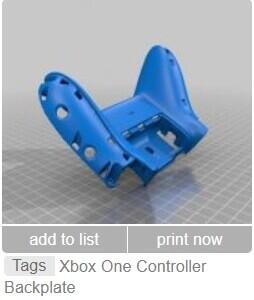 xbox one controller backplate