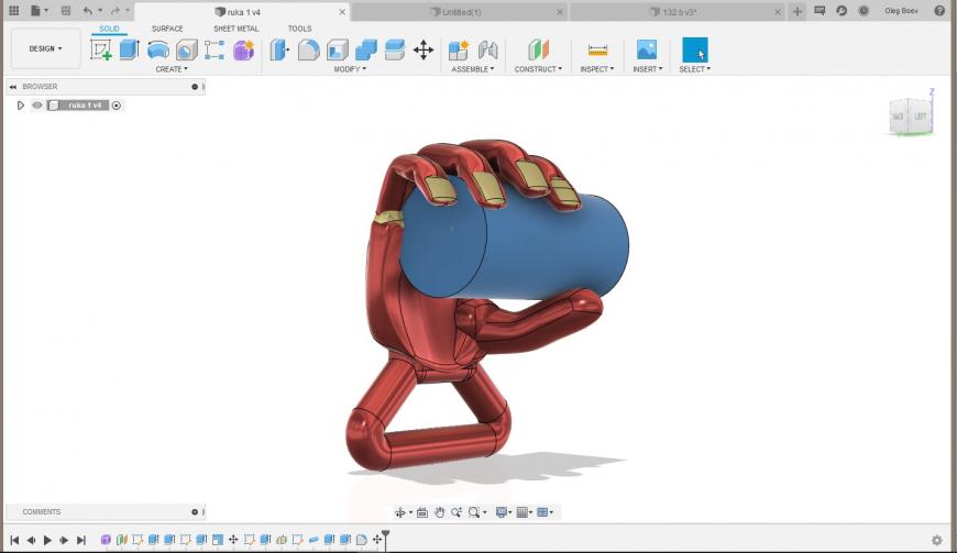 скульптинг в fusion 360 , урок 1 , вложил душу )