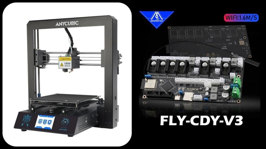 Как настроить RepRap-конфигурацию платы Mellow Fly-CDYv3 для Anycubic i3 Mega