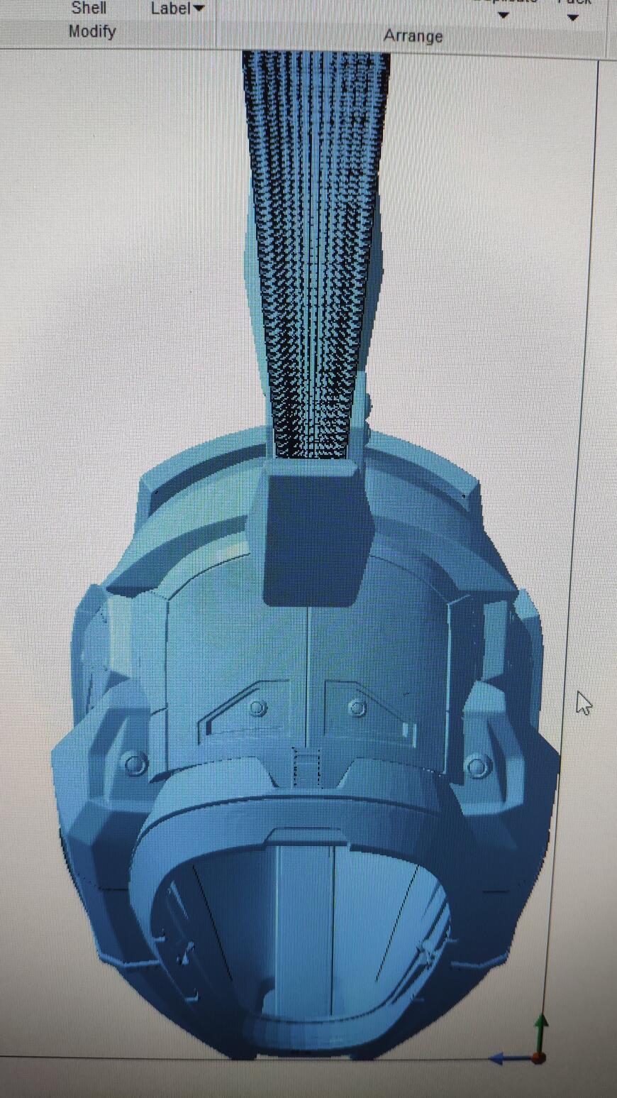 Шлем из игры Destiny