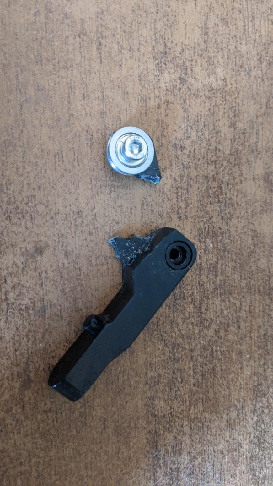 Сломал лапку на ender 3 pro