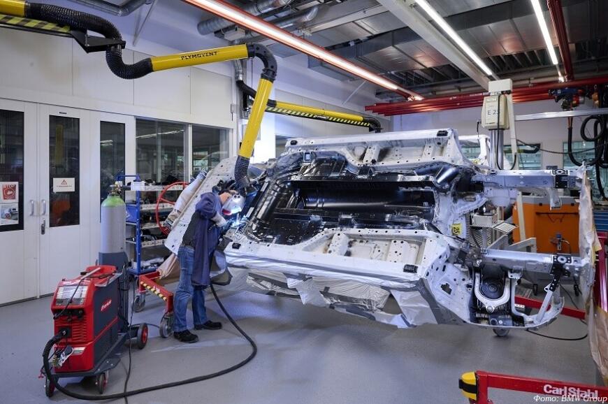 Водородные автомобили BMW iX5 Hydrogen оснащаются 3D-печатными деталями