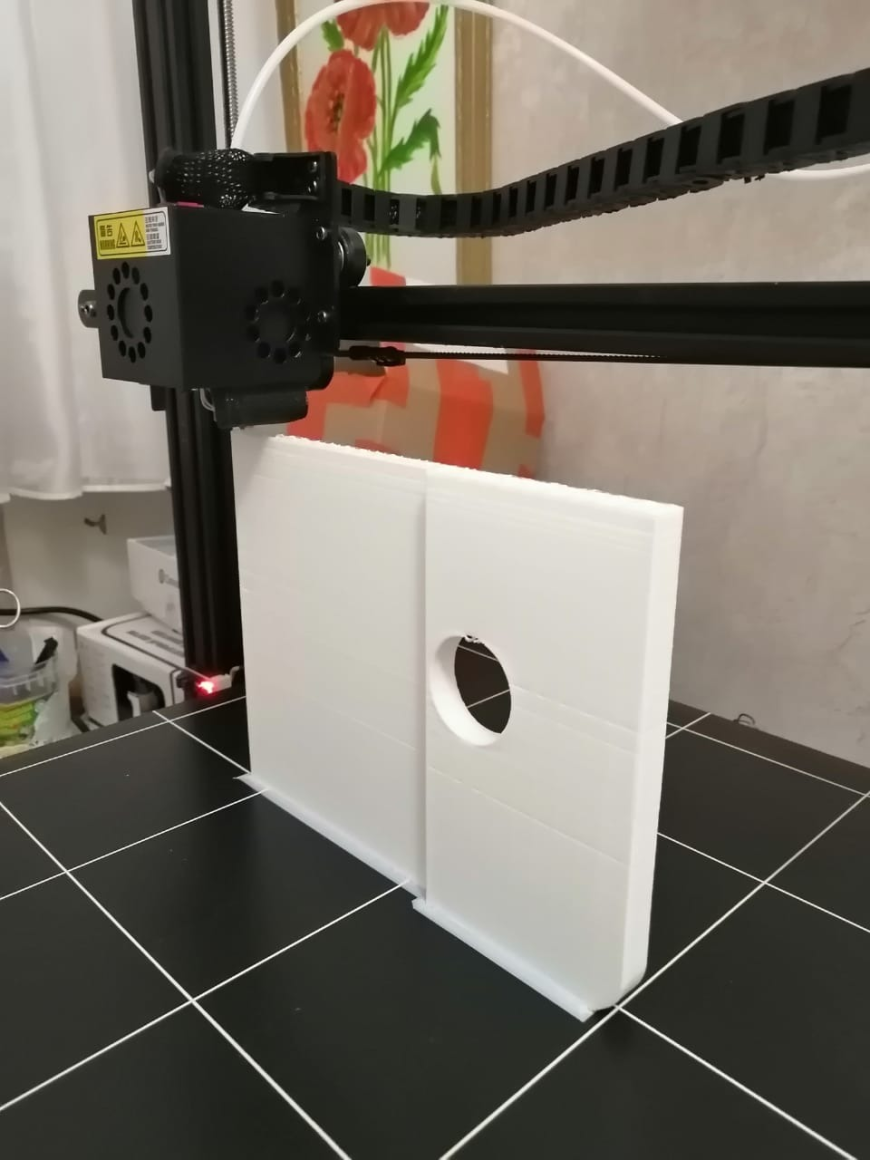 Anycubic Chiron.  Ультрабаза не отдает модели