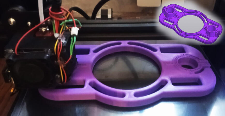 Держатель дрели— напечатанный на 3D-принтере, сборка и испытание