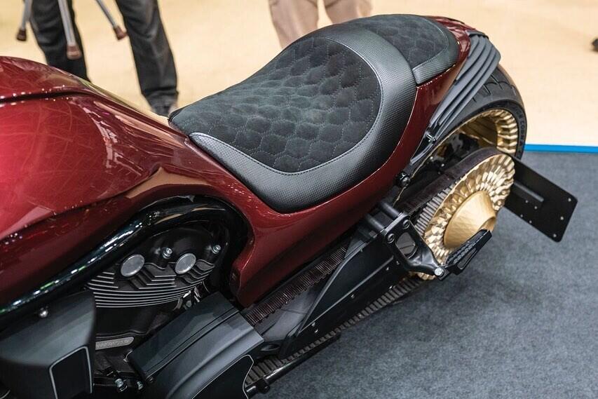 BOX3D Напечатанный обвес Giotto 31 @box39co на базе Harley-Davidson V-rod.