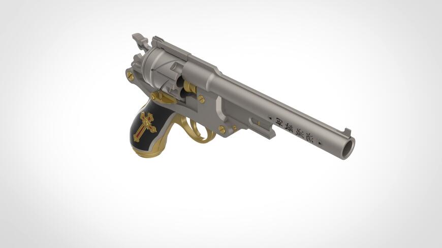 Webley-Fosbery .455 из фильма Ван Хельсинг