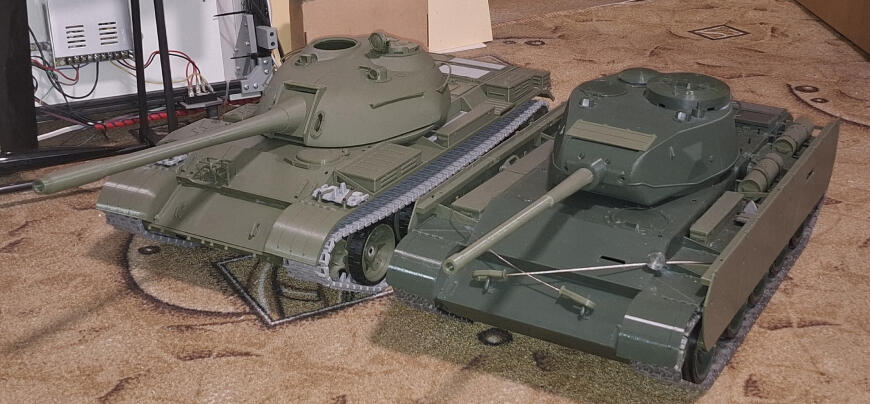 Очередной танчик 1/10 - Т-55