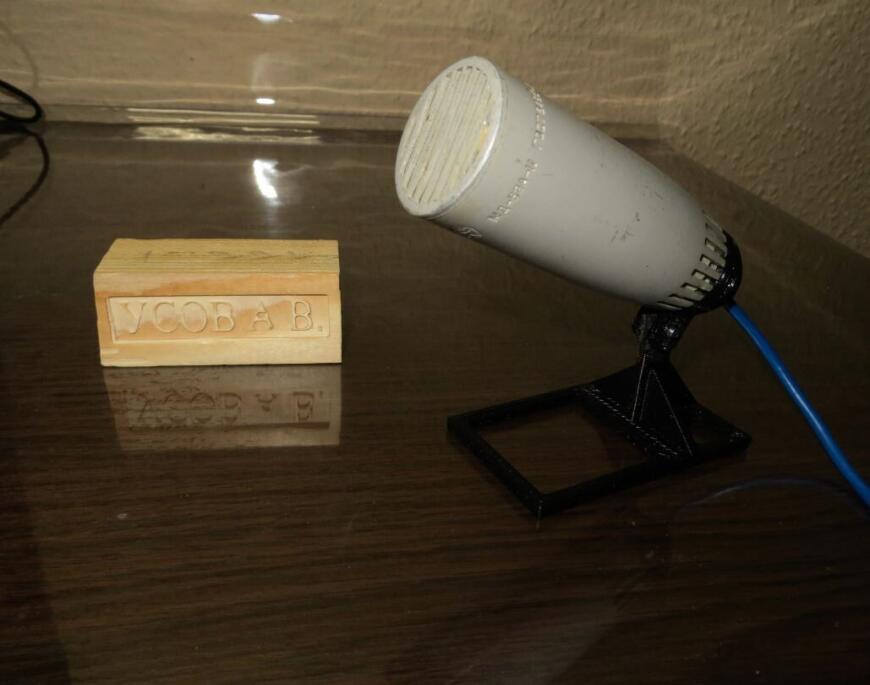 Хороший микрофон на основе 1 дюймового электретного капсюля и корпуса от микрофона Октава-МД-52А