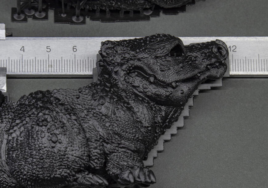 Micro-Croc - милая 3Д печатная шкатулка собственной разработки.