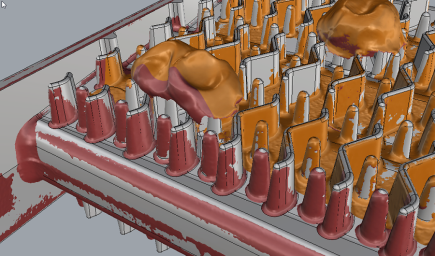 Сканирование и последующее создание твердотельной модели радиатора | 3DMall