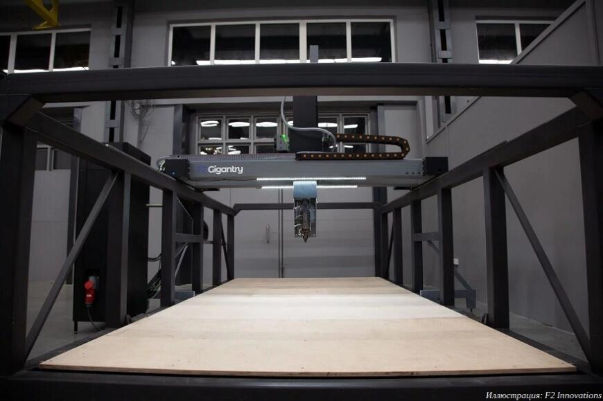 Компания F2 Innovations выпустила крупноформатный 3D-принтер для работы с гранулированными полимерами