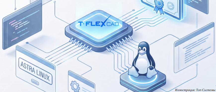Сертифицирована нативная версия T-FLEX CAD для операционной системы Astra Linux