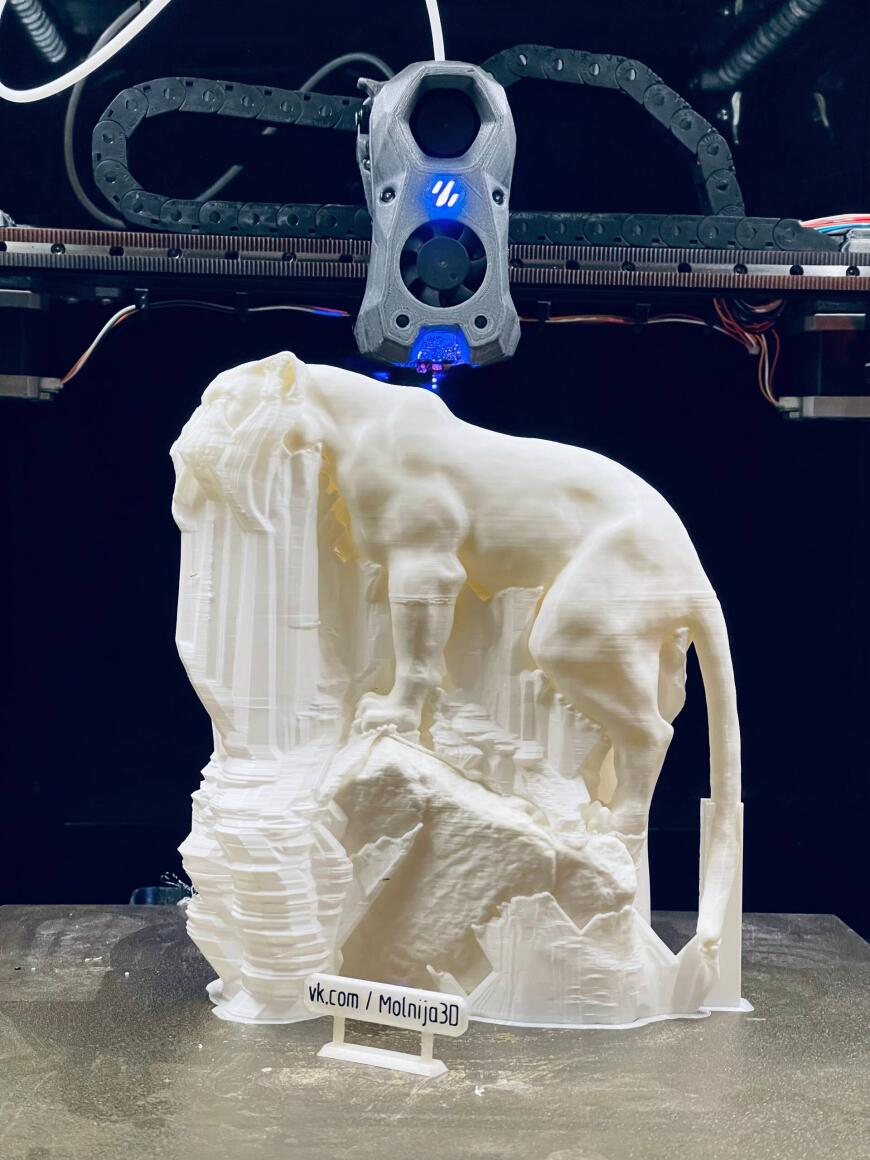 3D-печать 3D-сканированной скульптуры 