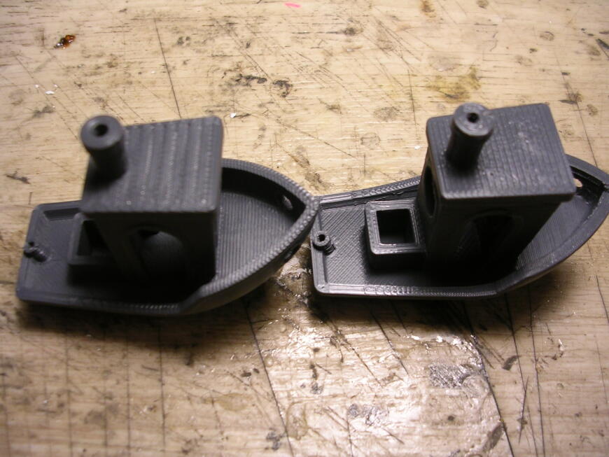 Обзор на ПЛА-пластик от RSCrossbridge и немного экспериментов с двухцветным пластиком