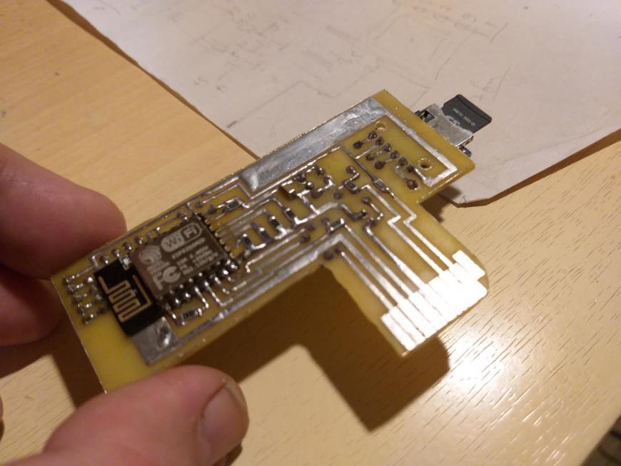 SD-карта с WiFi на ESP8266 для 3D-принтера (plug-and-play)