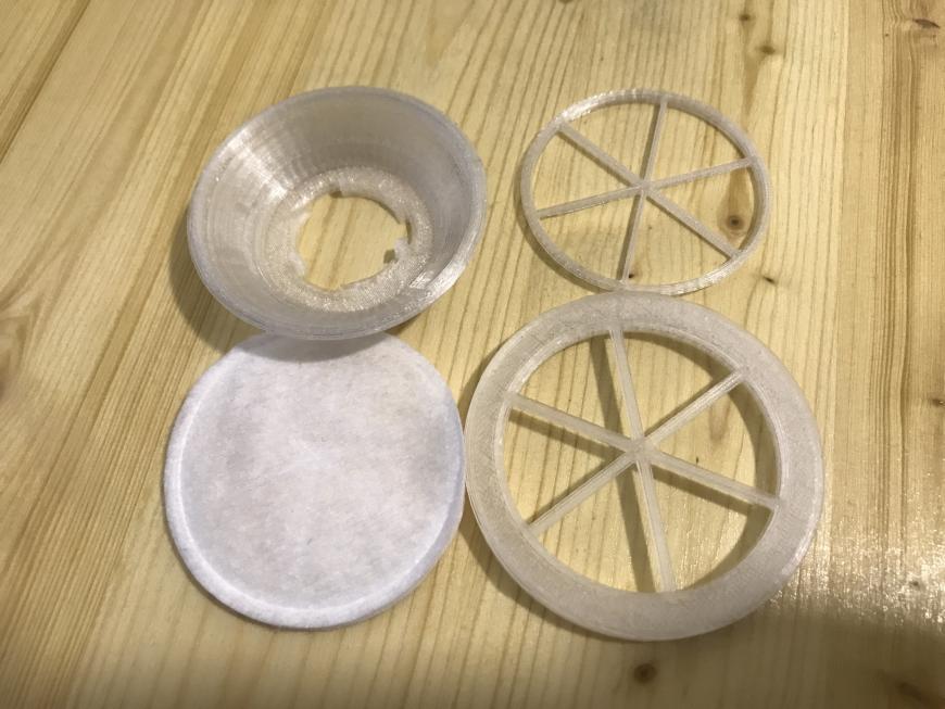 Фильтры для полумаски Jeta Safety из ватных дисков