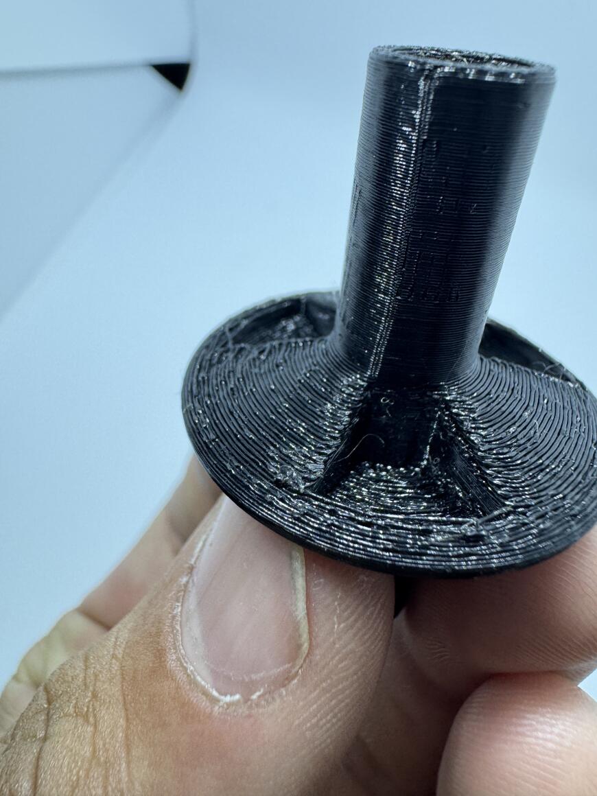 Точки от поддержки PETG