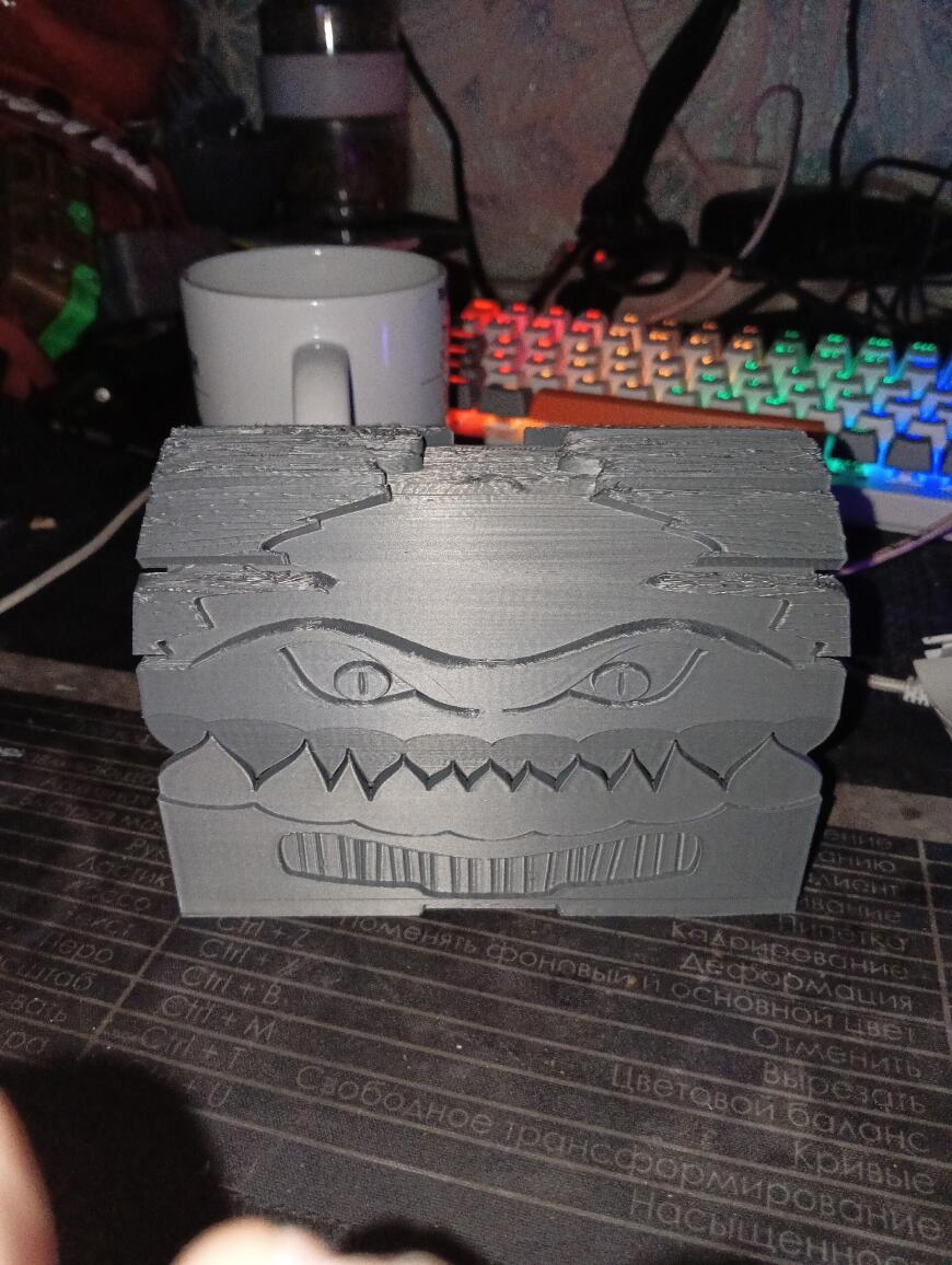 Сильные дефекты при печати модели