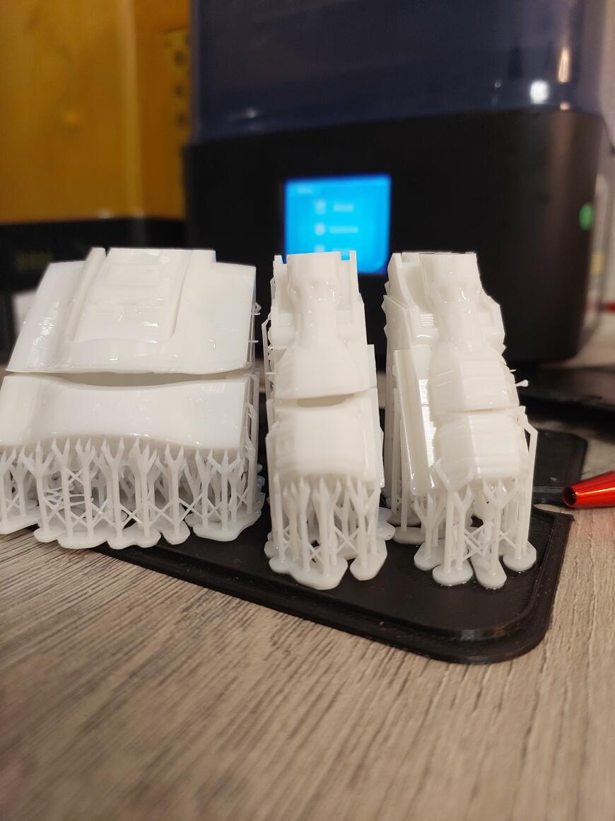 Дефект печати Anycubic photon mono 2