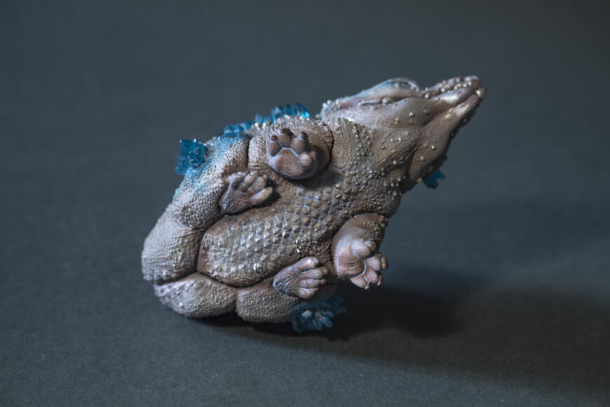 Micro-Croc - милая 3Д печатная шкатулка собственной разработки.