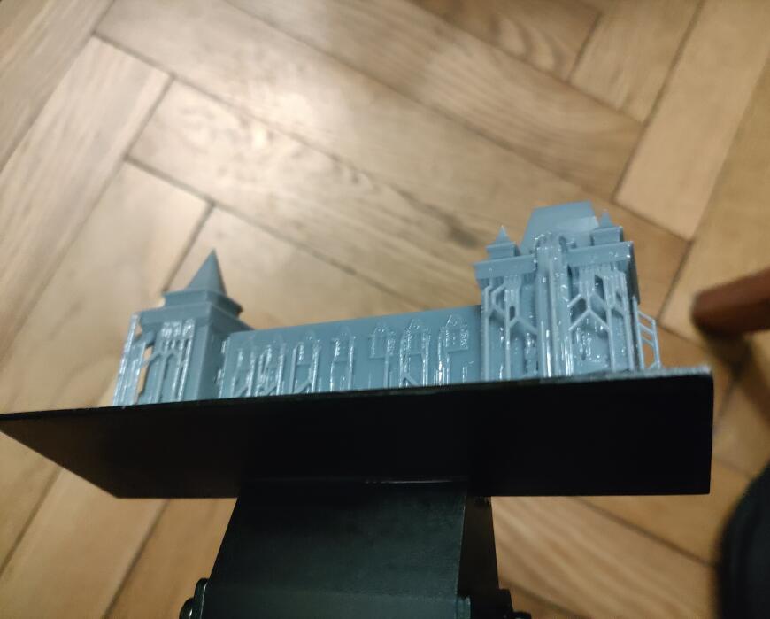 Моделирование и печать макета замка