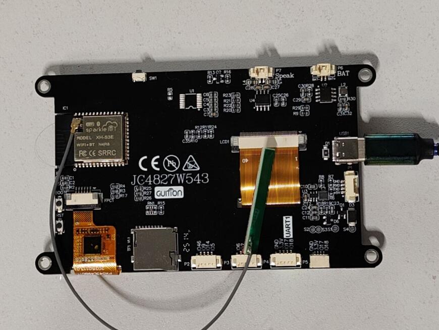 Порт проекта CYD-Klipper на экран JC4827W543 4.3 inch