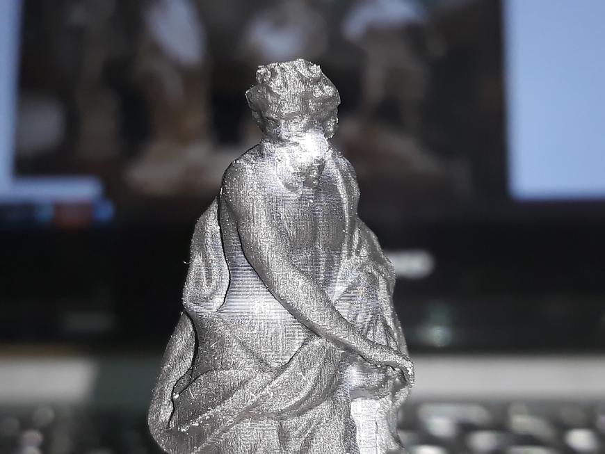 Статуя 5см. Uniz Slash Plus ESUN Standard Resin Black