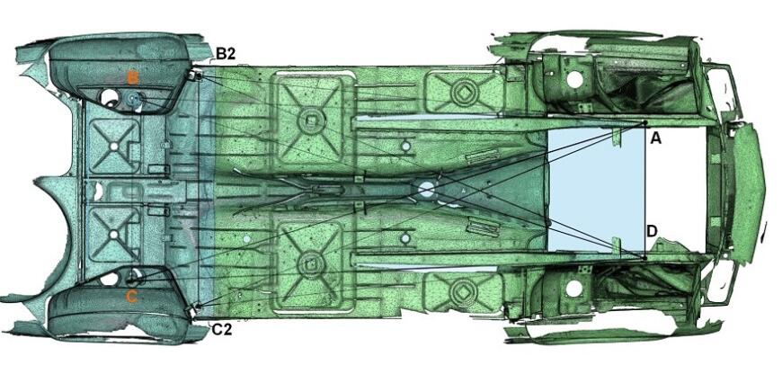 3D-сканер EinScan Pro 2X в автомобильной реставрации