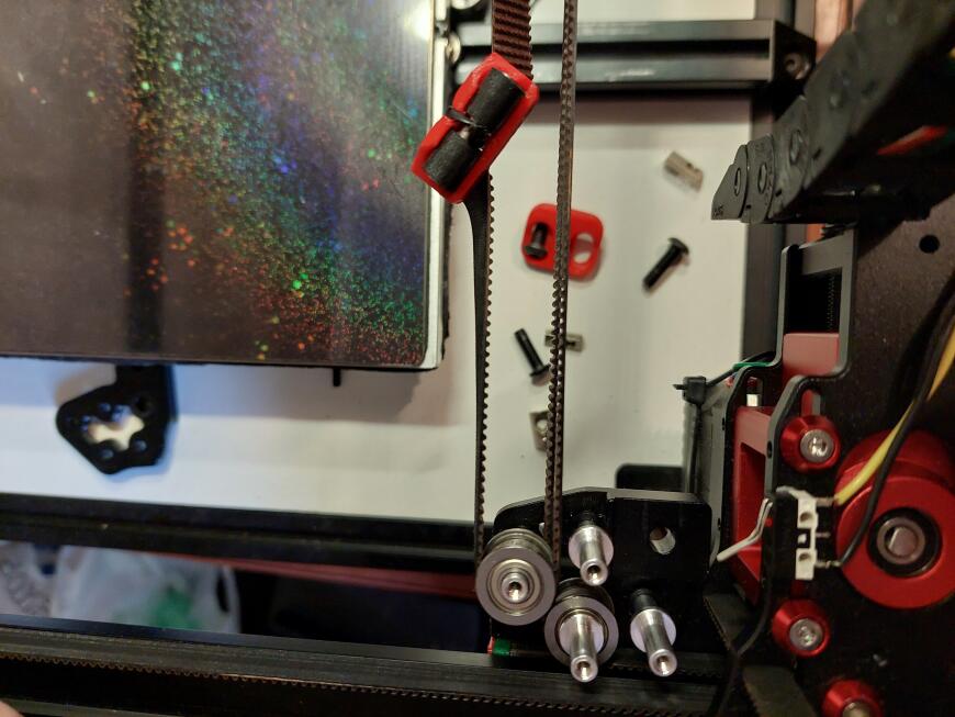 смещение ремня на 2wd от Funssor для Voron 2.4