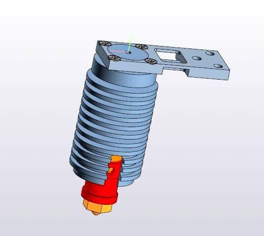 Новая печатающая голова с direct-extruder для Flying Bear Ghost 4S