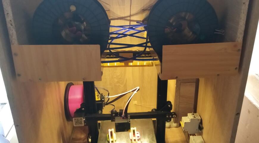 Шкаф для 3D принтера своими руками - только отвертка, голова и Леруа вашим рукам в помощь